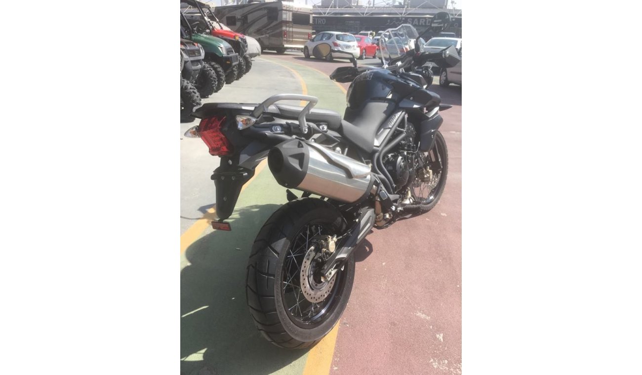 Triumph Tiger 800 "Available in Black & Green Color"