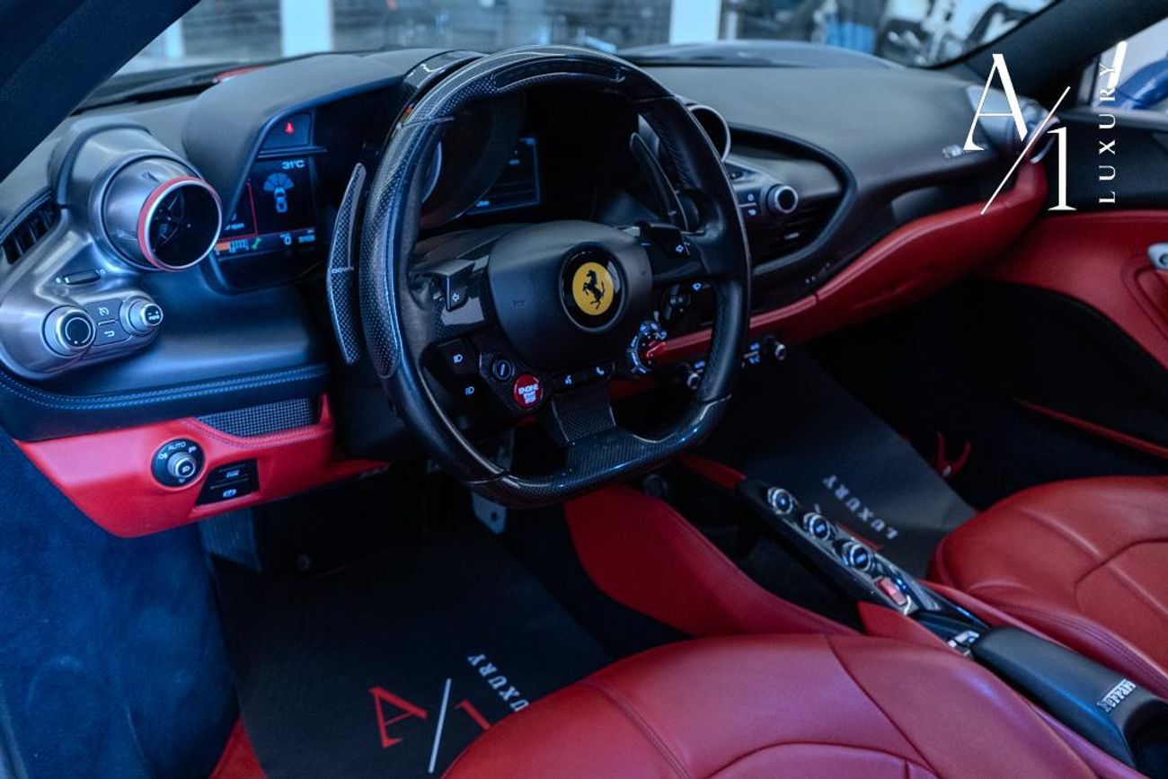 فيراري F8 تريبوتو 3.9T V8 2022 Ferrari F8 Tributo, Ferrari Warranty + Service Pack, Low Kms, 710HP, Carbon Fiber Packa