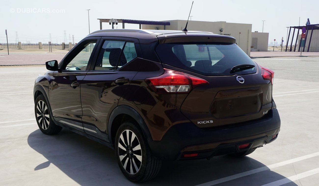 Nissan Kicks CERTIFIED VEHICLE WITH DELIVERY OPTION & WARRANTY; KICKS(GCC SPECS)IN GOOD CONDITION(CODE :83314)