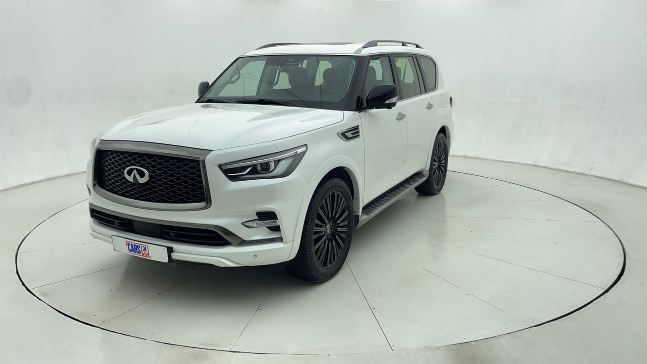 Infiniti QX80 Luxe 7st 5.6L 2023 LUXE | AED 2421/Month | 0 DP | 30 Day Return | Warranty | Service History