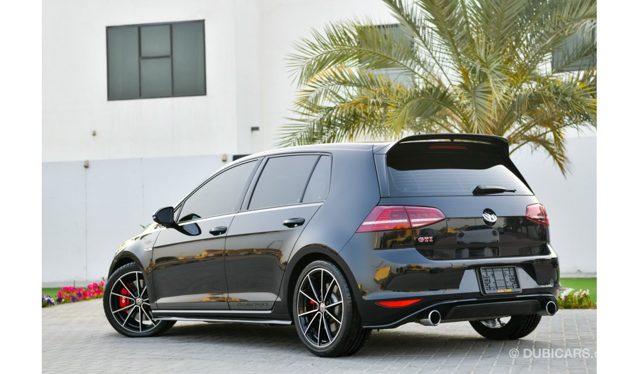 Volkswagen Golf Agency Warranty and Service Contract! - VW GTI ClubSport - GCC - AED 1,993 PER MONTH -0% DOWNPAYMENT