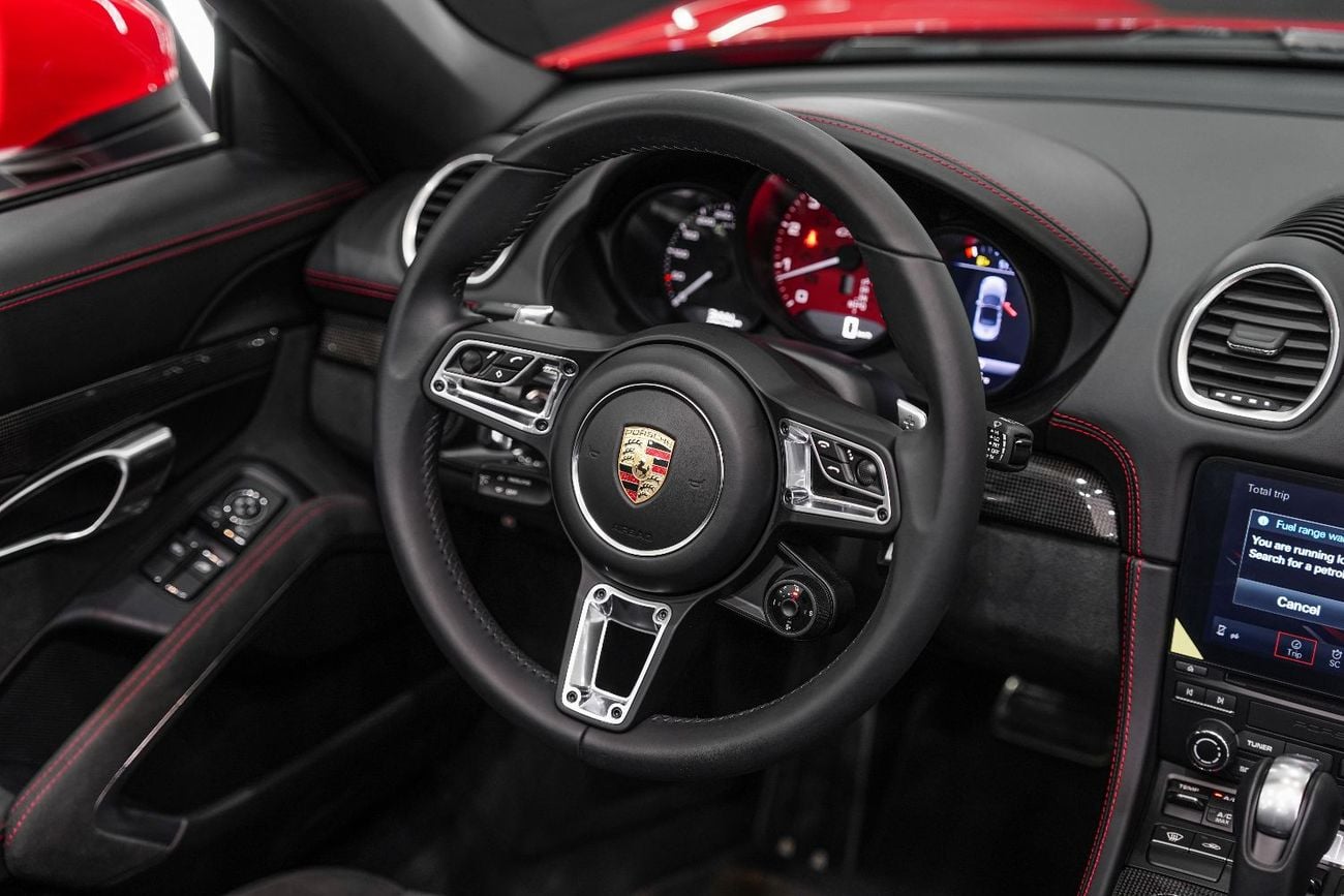 Porsche 718 Boxster GTS 4.0L A/T Sport Chrono Package, Carbon Interior, Very Low KM, Dealer Warranty