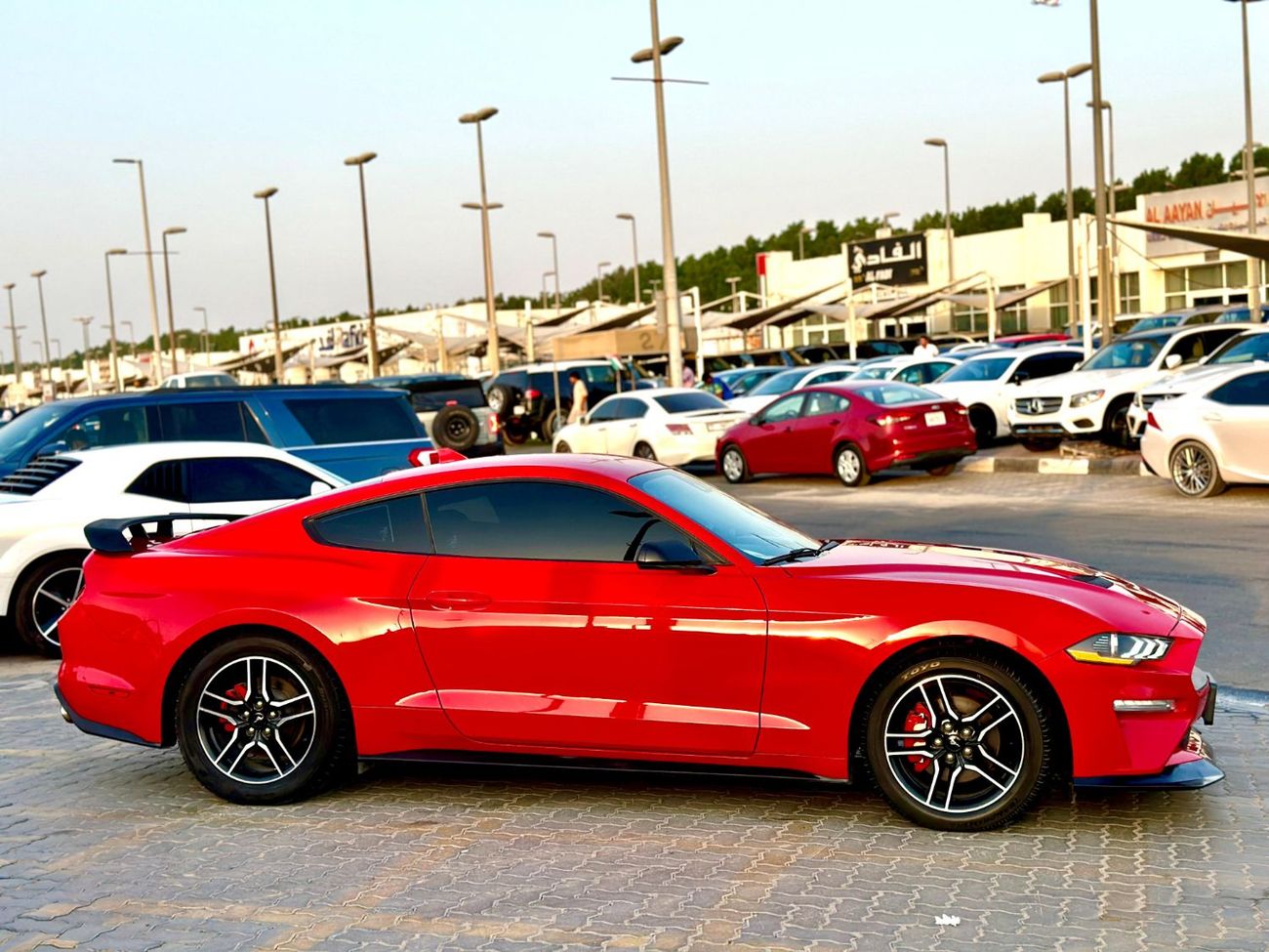 فورد موستانج Ecoboost | Monthly 1100/- | 0% DP | Touch Screen | Blindspot | Fog Lights | # 40427