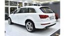 Audi Q7 EXCELLENT DEAL for our Audi Q7 S-Line 4.2L QUATTRO ( 2010 Model ) in White Color GCC Specs