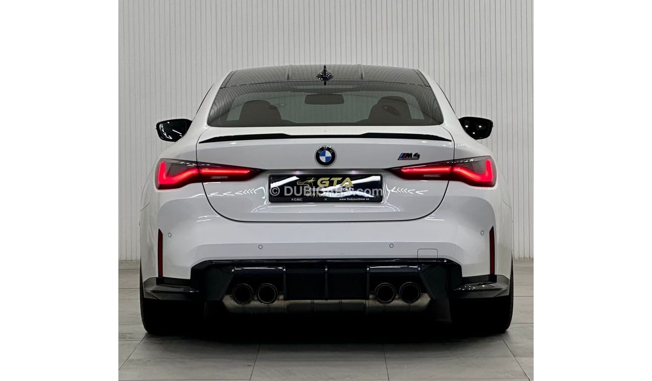 BMW M4 2021 BMW M4 Competition G82 (M Series) Coupe, AGMC Warranty + Service Contract, GCC