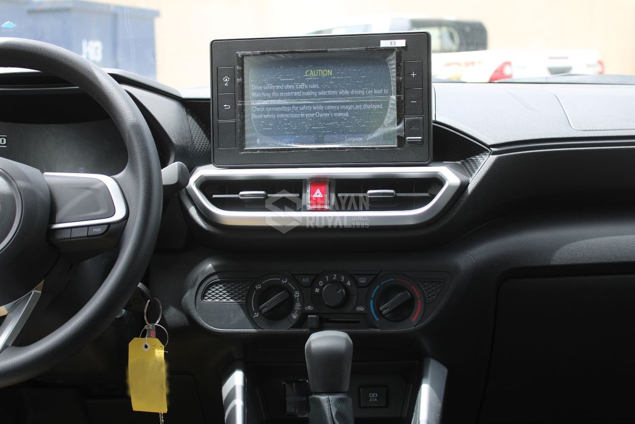 Toyota Raize LHD 1.2L E FWD PETROL 2025MY