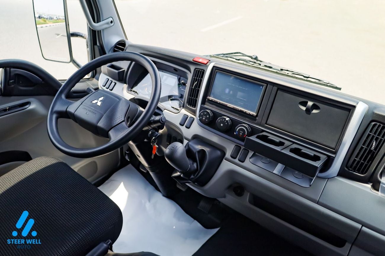 ميتسوبيشي كانتر فان STD GCC Specs - Euro V | turbo DSL MT | Long Chassis 16ft | Double-Cab | Export Only