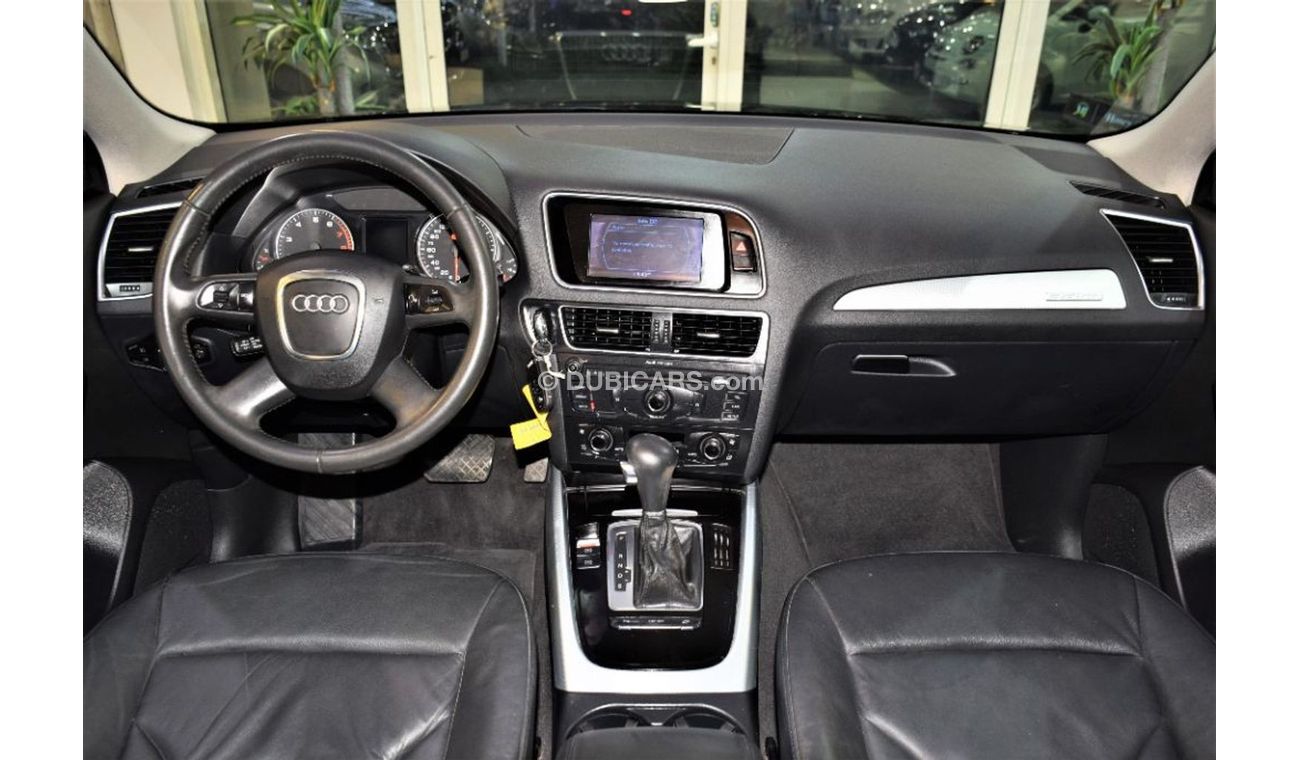 Audi Q5 VERY LOW MILEAGE! ONLY 80,000KM! Audi Q5 2.0T 2009 Model!! in Black Color! GCC Specs