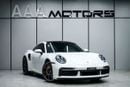 Porsche 911 Turbo 3.8L (580 HP) Coupe | GCC Specs | Full Option | Dealer Warranty Until 2027 | No Accident / No