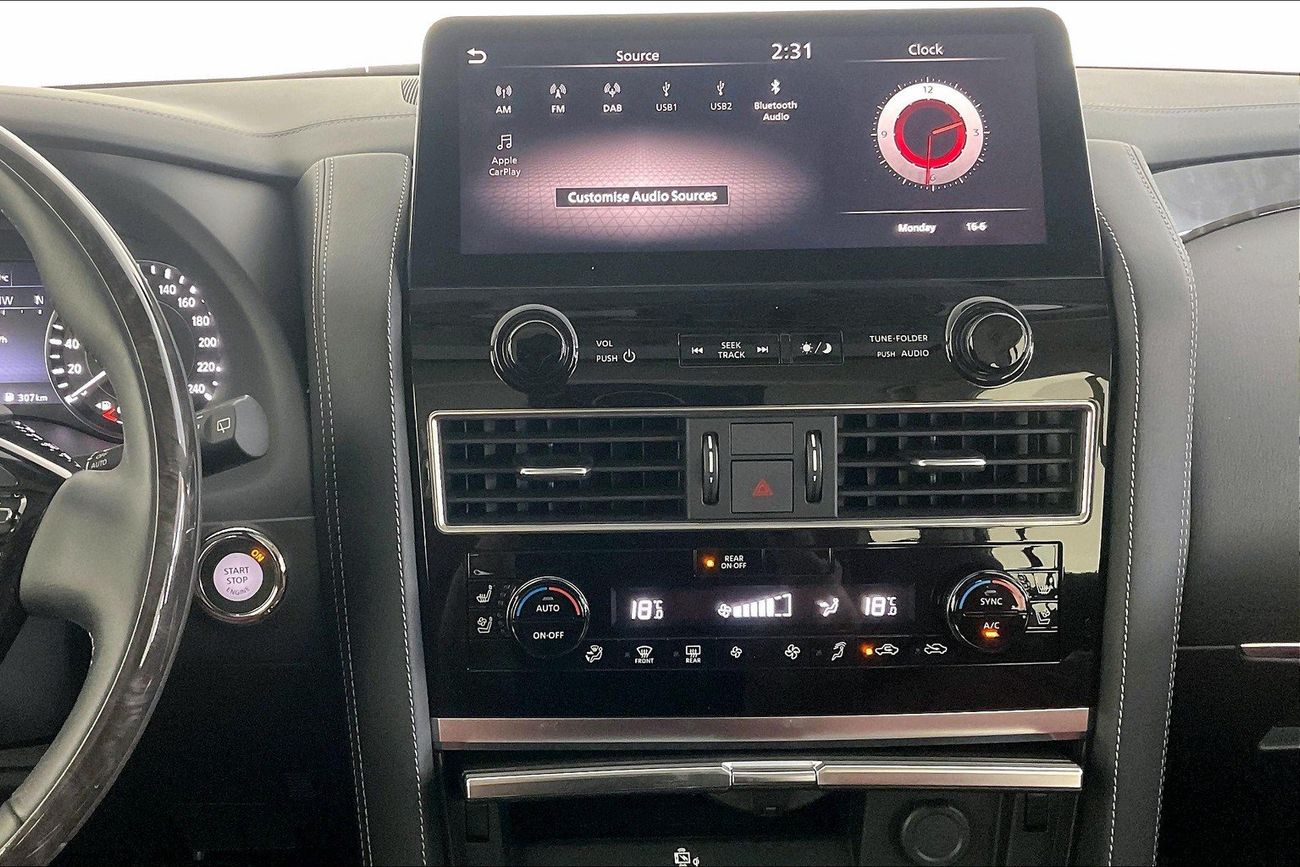 نيسان باترول SE Platinum City | شامل الضمان | 0 ﺪﻔﻋﺓ ﺃﻮﻟﻯ