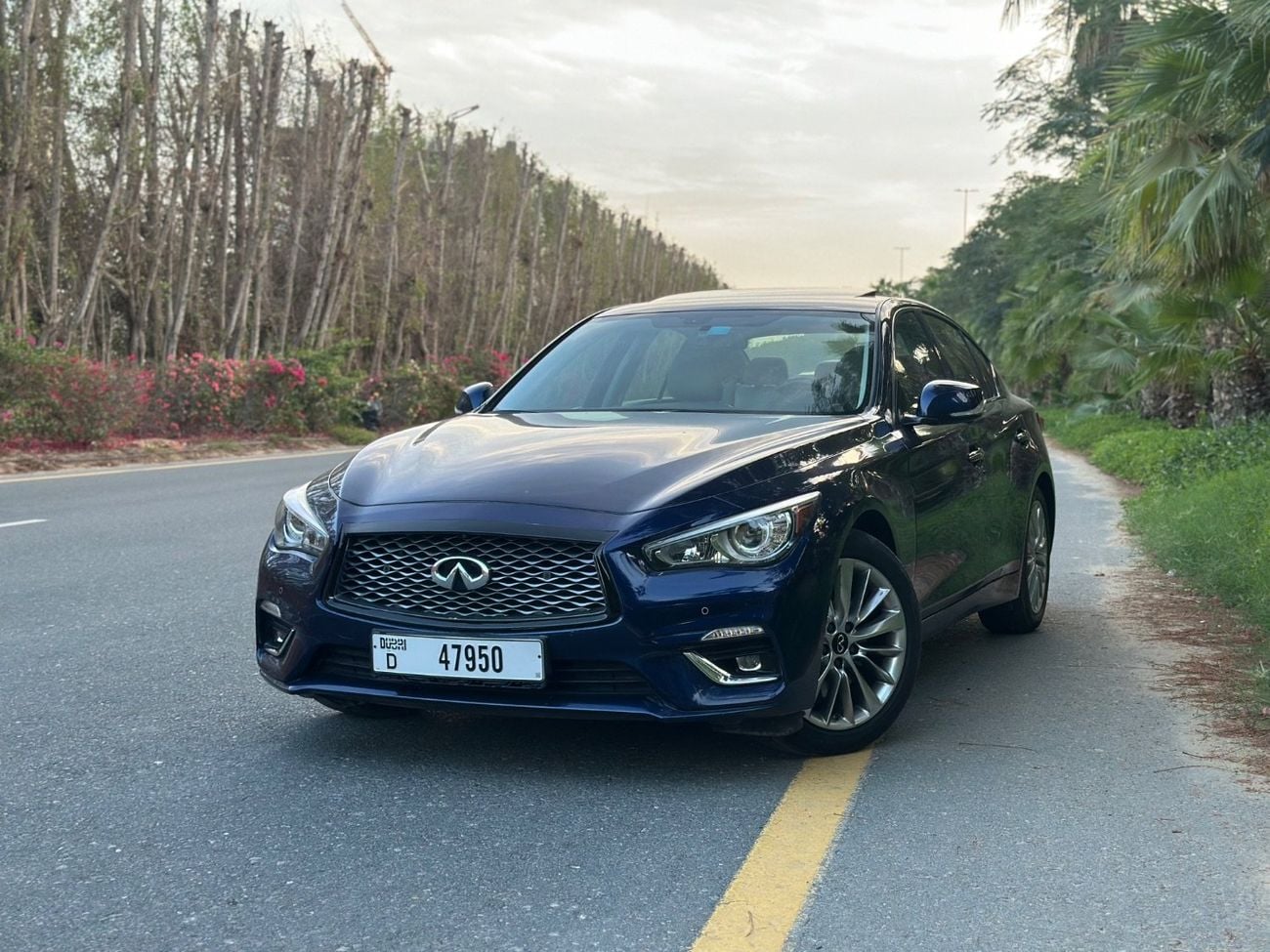 إنفينيتي Q50 Std 3.0L | 2021 | GCC Specs | V6 300 HP | Perfect Condition