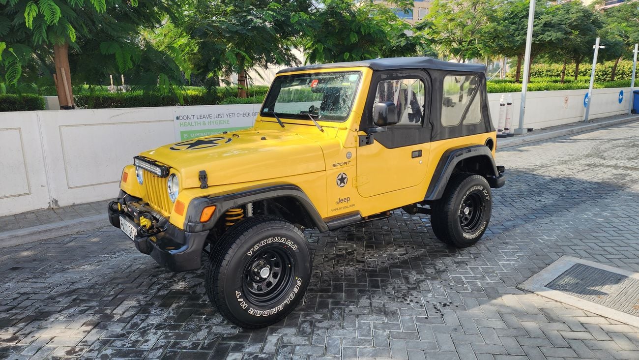 Jeep Wrangler Sport Soft + Hard Top