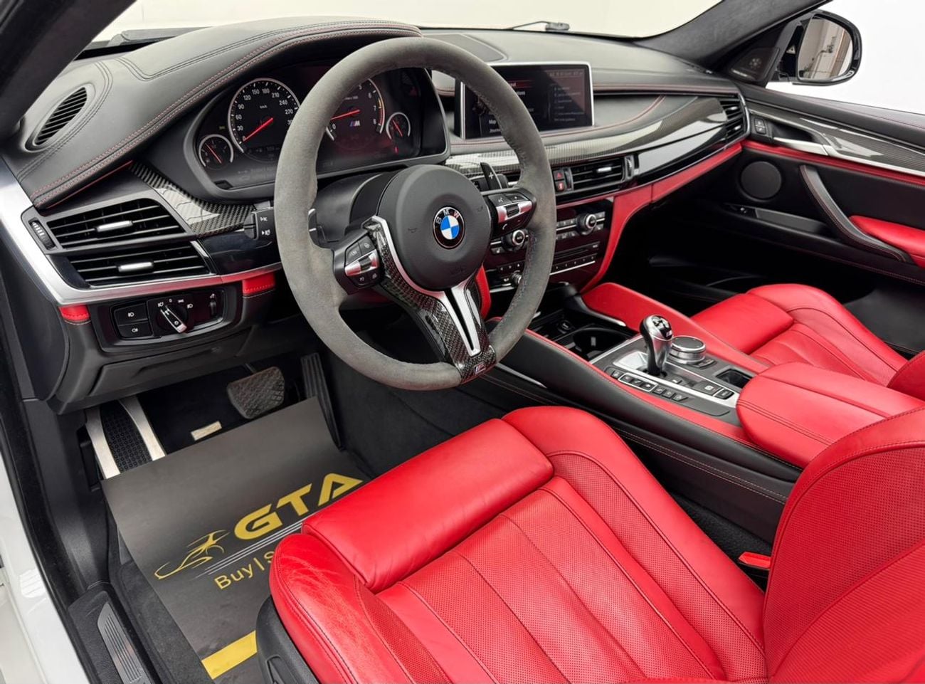 BMW X6M Std 4.4L 2017 BMW X6M, Full Service History, Excellent Condition, GCC