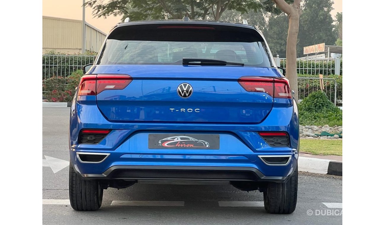 Volkswagen T-ROC VOLKSWAGEN T-ROK R LINE 2021 GCC ORIGINAL PAINT FULL SERVICE HISTORY IN LOW MILEAGE