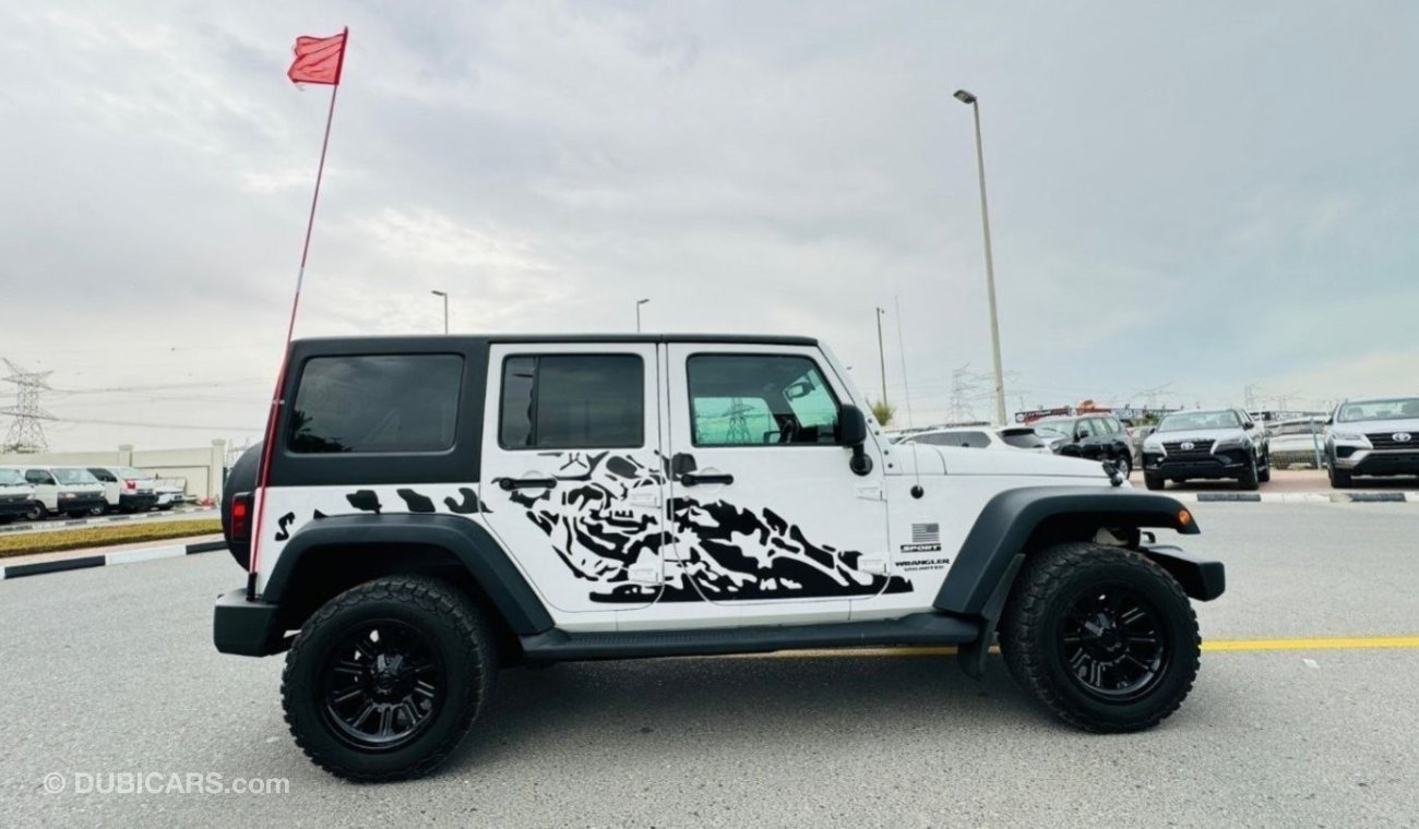 Jeep Wrangler 2017 | RHD | SIDE BODY STICKER | PREMIUM BLACK LEATHER SEATS | EXCELLENT CONDITION