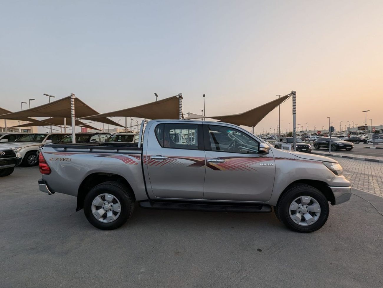 تويوتا هيلوكس 2016 Toyota Hilux SR (AN120), 4dr Double Cab Utility, 2.7L 4cyl Petrol, Manual, Four Wheel Drive. cl