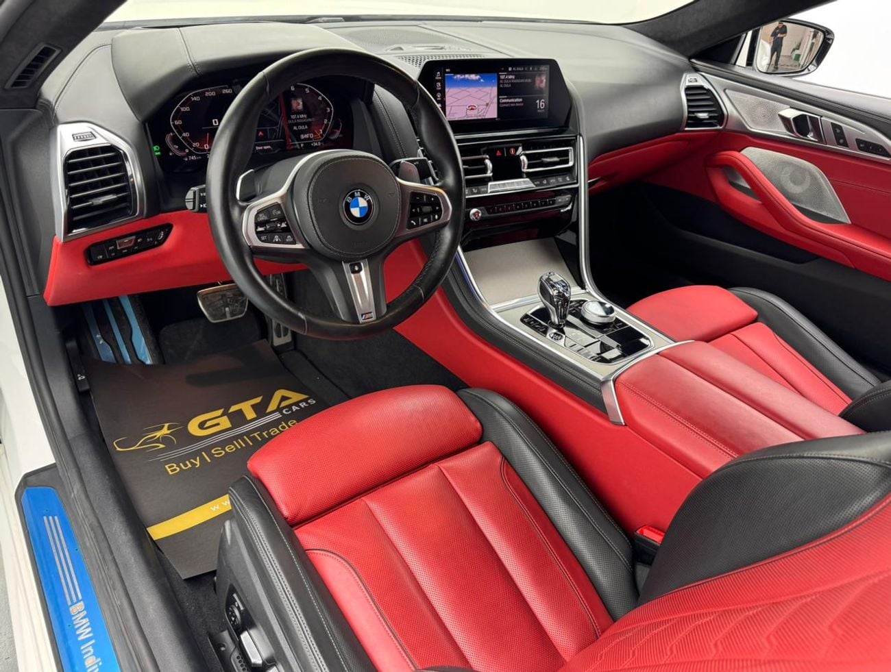 بي أم دبليو M850i xDrive 4.4L 2019 BMW M850i xDrive M-Sport, BMW Service History, 1 Year Warranty, GCC