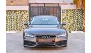 Audi A7 S-Line | 1,351 P.M | 0% Downpayment | Full Option | Exceptional Condition