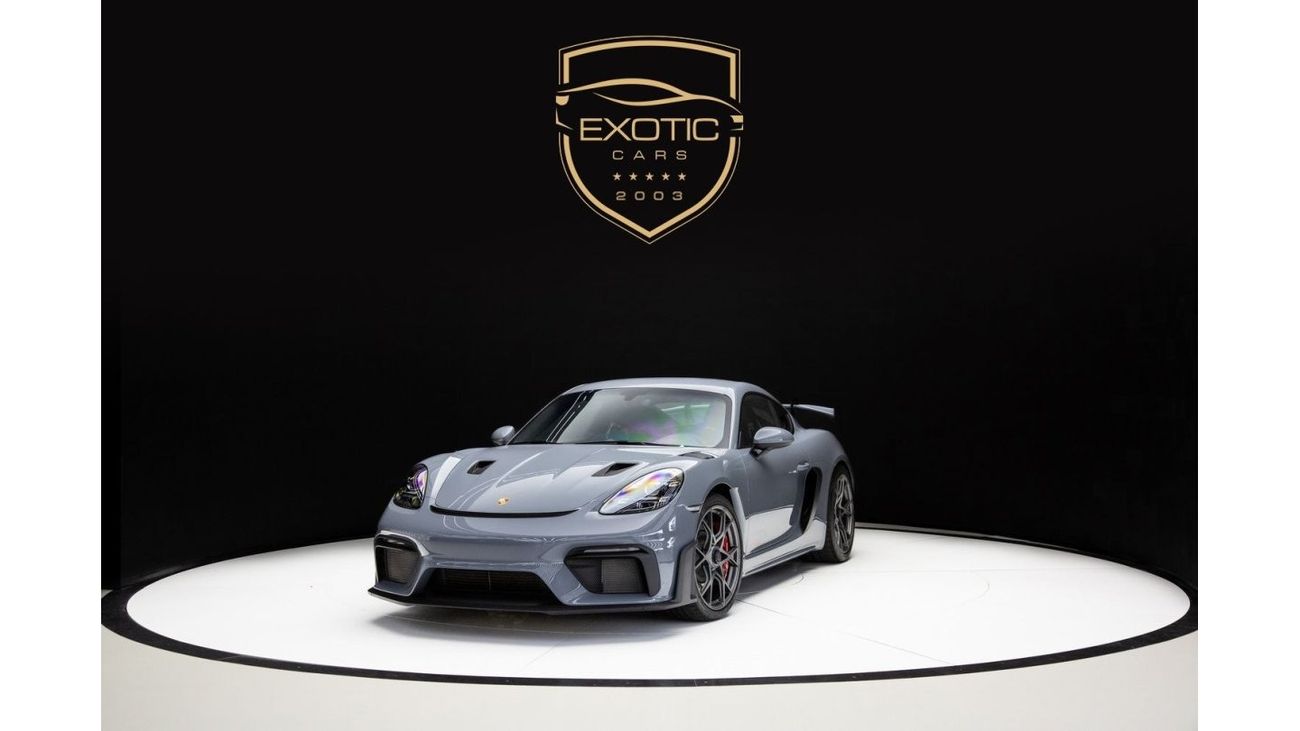 Porsche 718 Cayman GT4 RS