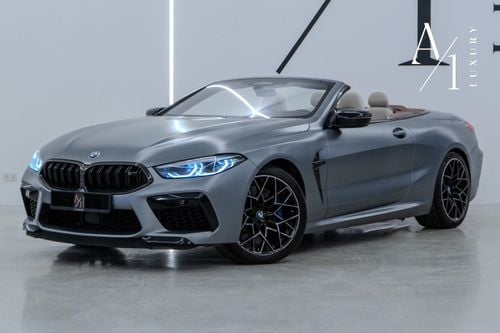 BMW M8 Competition 4.4L (625 HP) 2019 BMW M8 Competition, Carbon Core Convertible, Excellent Condition, Eur