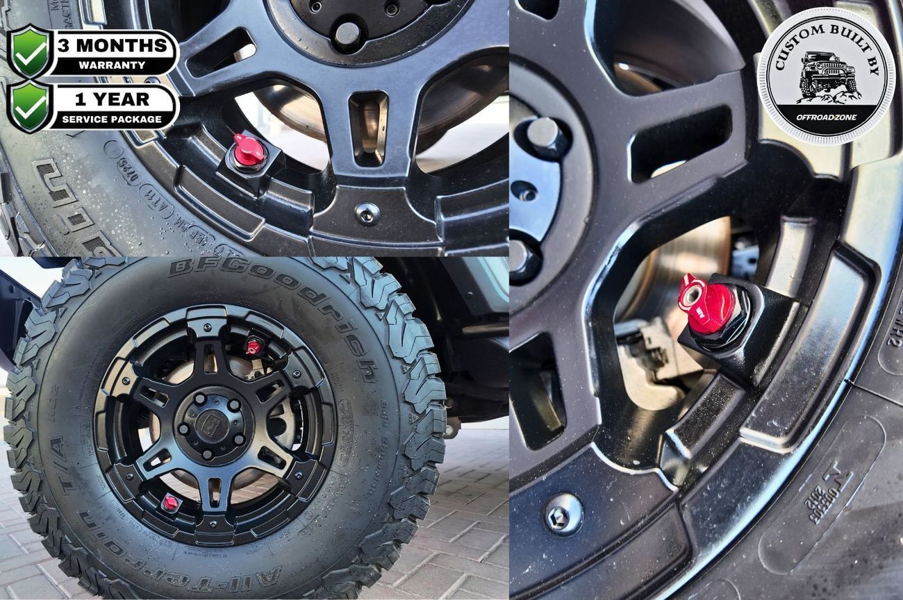 Jeep Wrangler Unlimited Sahara 3.6L / 3 Months ORZ Warranty and 1 Year ORZ Service Package Included