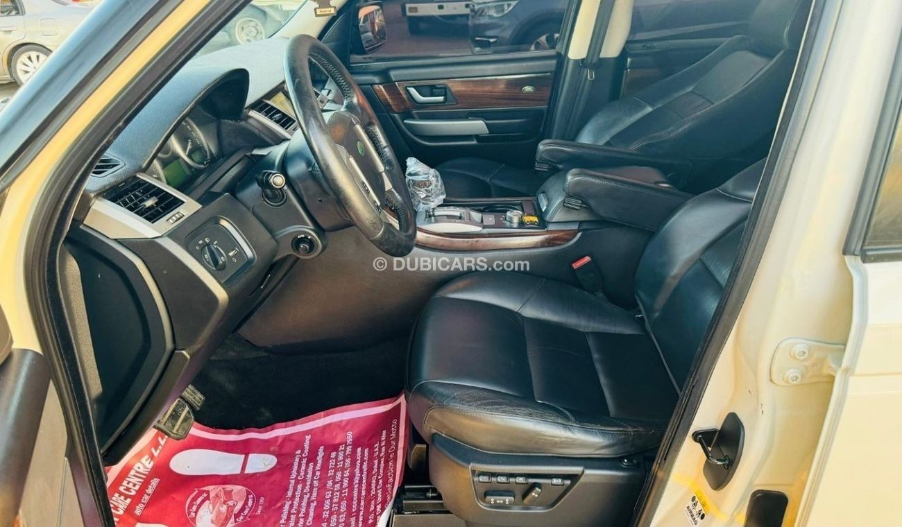 Land Rover Range Rover Sport 2008 | LHD | PREMIUM BLACK LEATHER SEATS | SUN ROOF