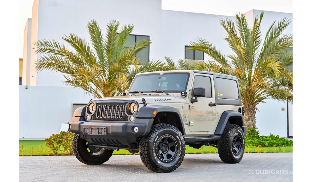 Jeep Wrangler Sport MODIFIED | 1,841 P.M | 0% Downpayment | Full Option | Low Mileage