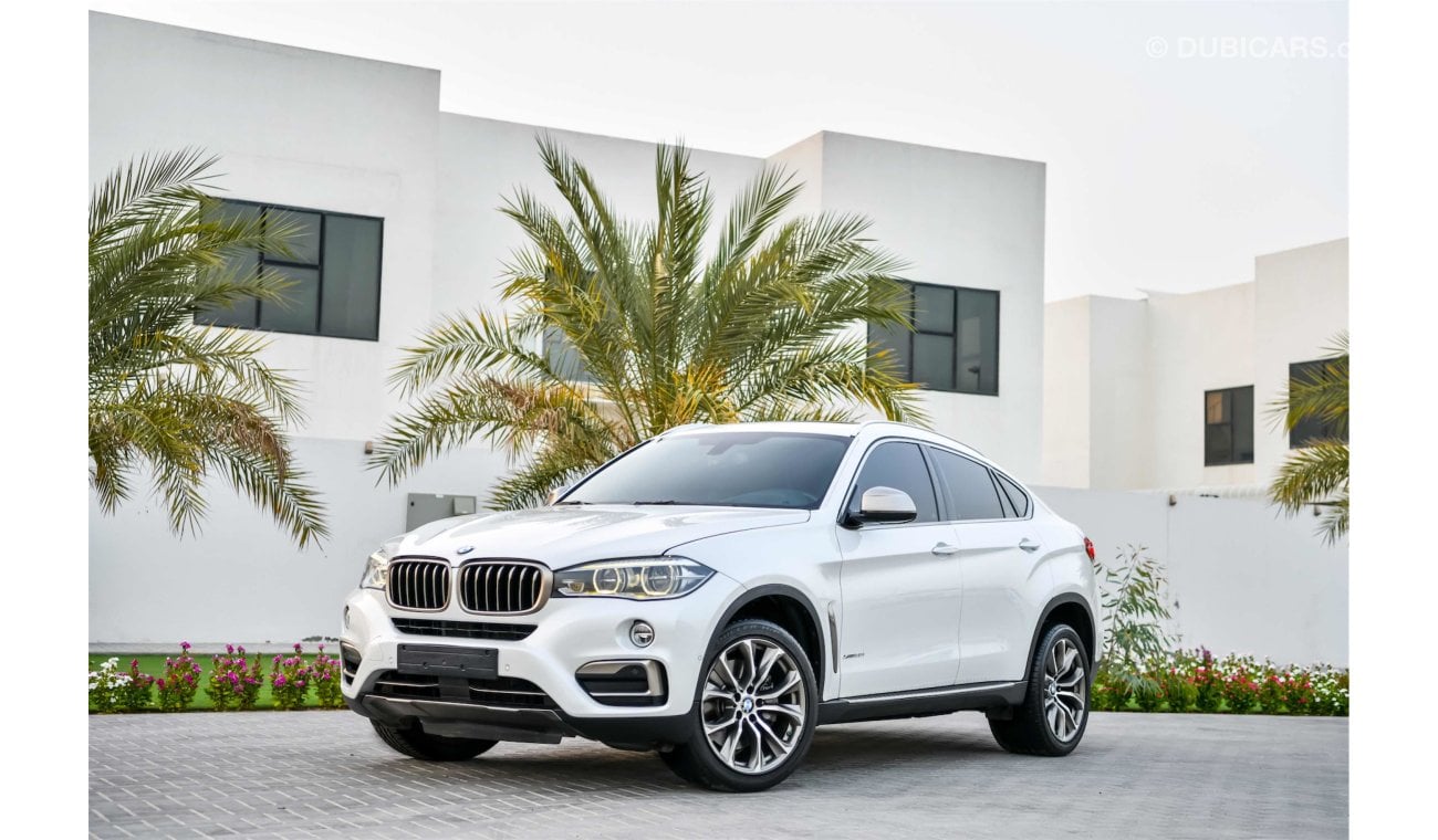 BMW X6 xDrive 50i - Under Warranty - GCC - AED 2,722 P.M - 0% D.P