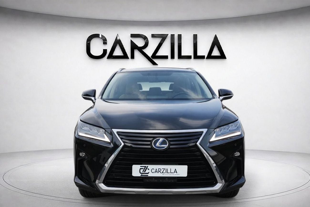 Lexus RX450h Platinum 3.5L (308 HP) AED 1,860 / Monthly | RX450h 2019 | Luxury Hybrid SUV l GCC Specs
