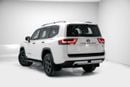 تويوتا لاند كروزر LC300 GR Sport 3.5L Hybrid - Precious White Inside GRS Black & Dark Red | Export