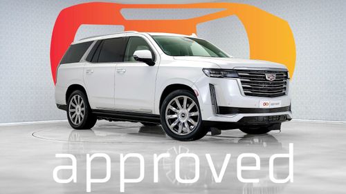 Cadillac Escalade Premium Luxury 6.2L 4WD UAE's Very Best Example | 2 Years Free Servicing | AED 3,921 Per Month