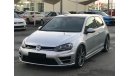 Volkswagen Golf Golf R model 2016 GCC car prefect condition full option panoramic roof leather seats back camera bac