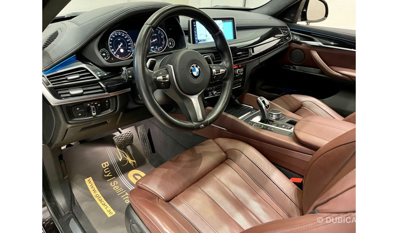 BMW X6 2017 BMW X6 xDrive50i M-Sport, BMW Warranty-Service Contract-Full Service History, GCC