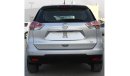 Nissan X-Trail Nissan x trill GCC silver excellent condition without accident