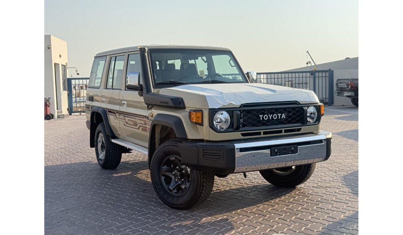 Toyota Land Cruiser 70 2024 Toyota LC76 4.0 Hard Top LX HI - Beige inside Bluish Grey | Export Only
