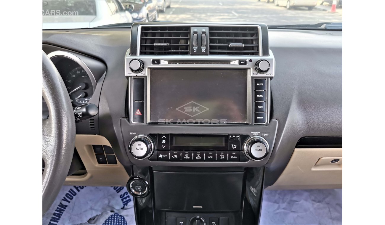 تويوتا برادو 4.0L Petrol, Alloy Rims, DVD Camera, Front Power Seats, Leather Seats, Rear A/C (LOT #501)