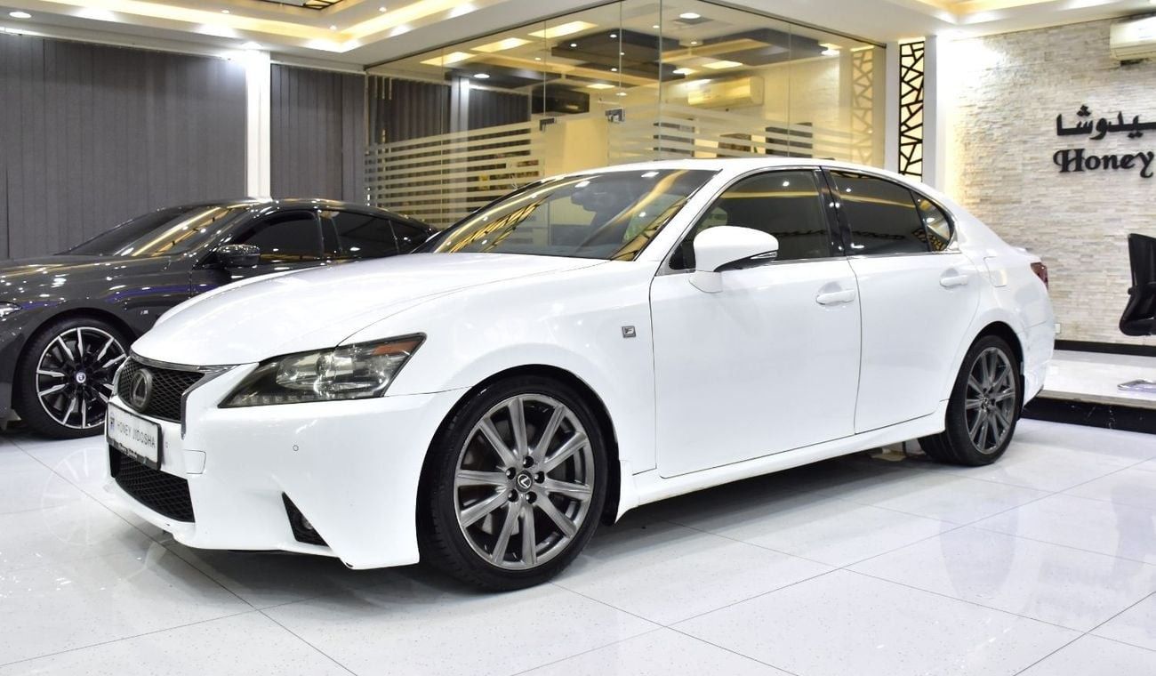 Lexus GS350 EXCELLENT DEAL for our Lexus GS350 F-Sport ( 2015 Model ) in White Color GCC Specs