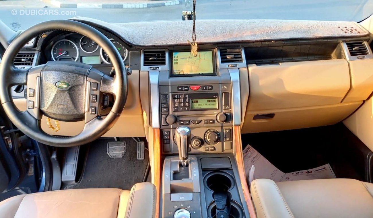 لاند روفر رانج روفر سبورت إتش أس إي V8 //// 2007 GCC /// FULL OPTION WITH POWER AND LEATHER SEATS , CRUISE CONTROL , SUNROOF  ///// PERF