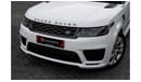 Land Rover Range Rover Sport Dynamic | 4,602 P.M  | 0% Downpayment | Agency History