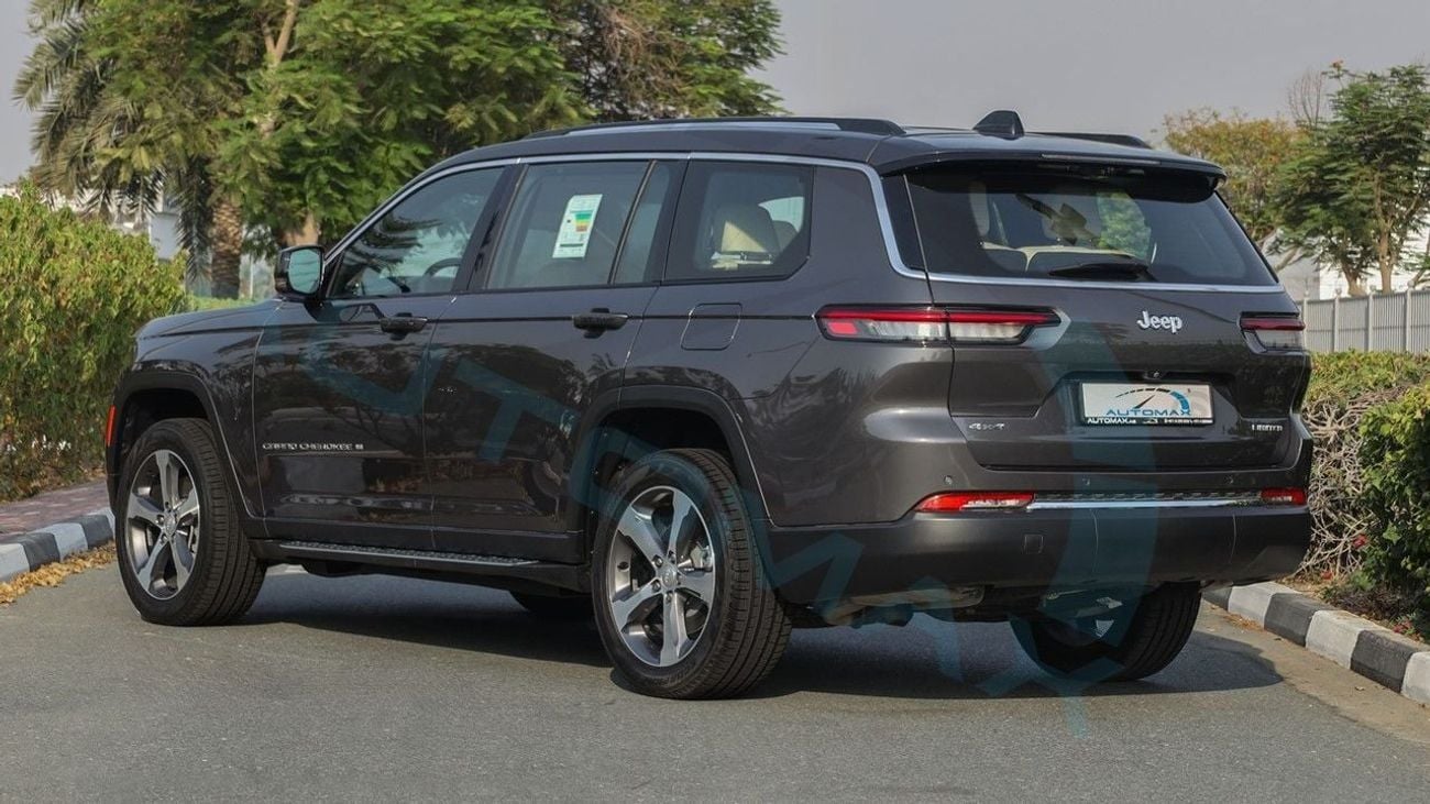 جيب جراند شيروكي L LIMITED PLUS LUXURY V6 3.6L 4X4 2025 GCC 0Km With 3 Years Or 60,000 Km Warranty @Official Dealer