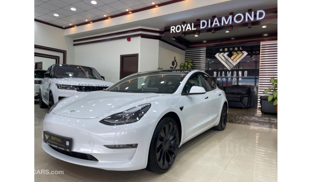 تيسلا موديل 3 Tesla model 3 performance GCC 2022 under warranty