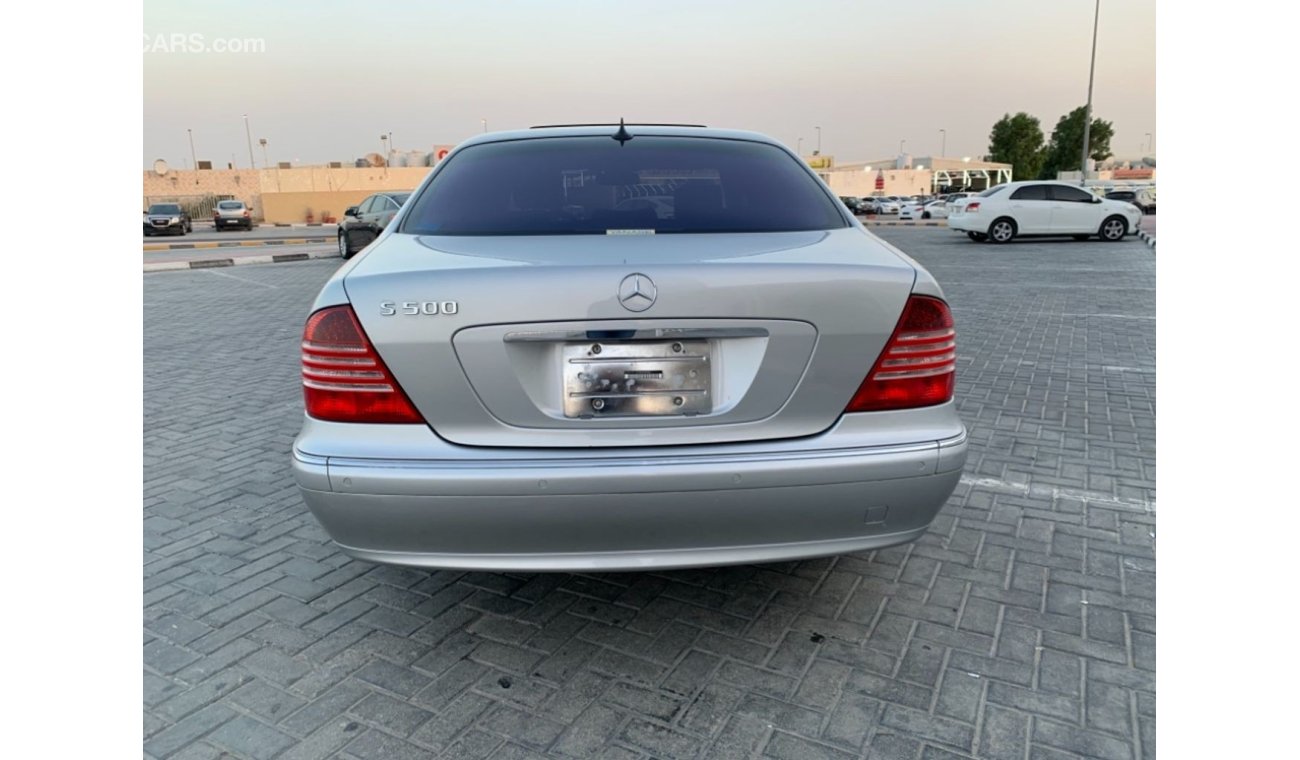 مرسيدس بنز S 500 وارد اليابان اوراق جمارك