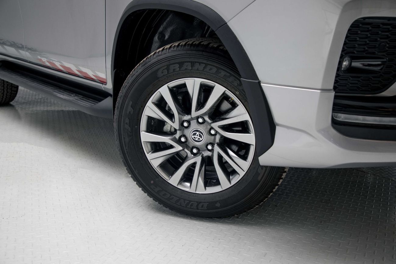 Toyota Fortuner 4.0L - Silver Metallic Inside Black | Export Only