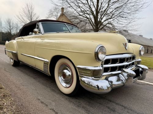 Cadillac Series 62 1949 Cadillac Series 62 Convertible – Fiesta Ivory – Red Leather – Matching Numbers – Collector Grad