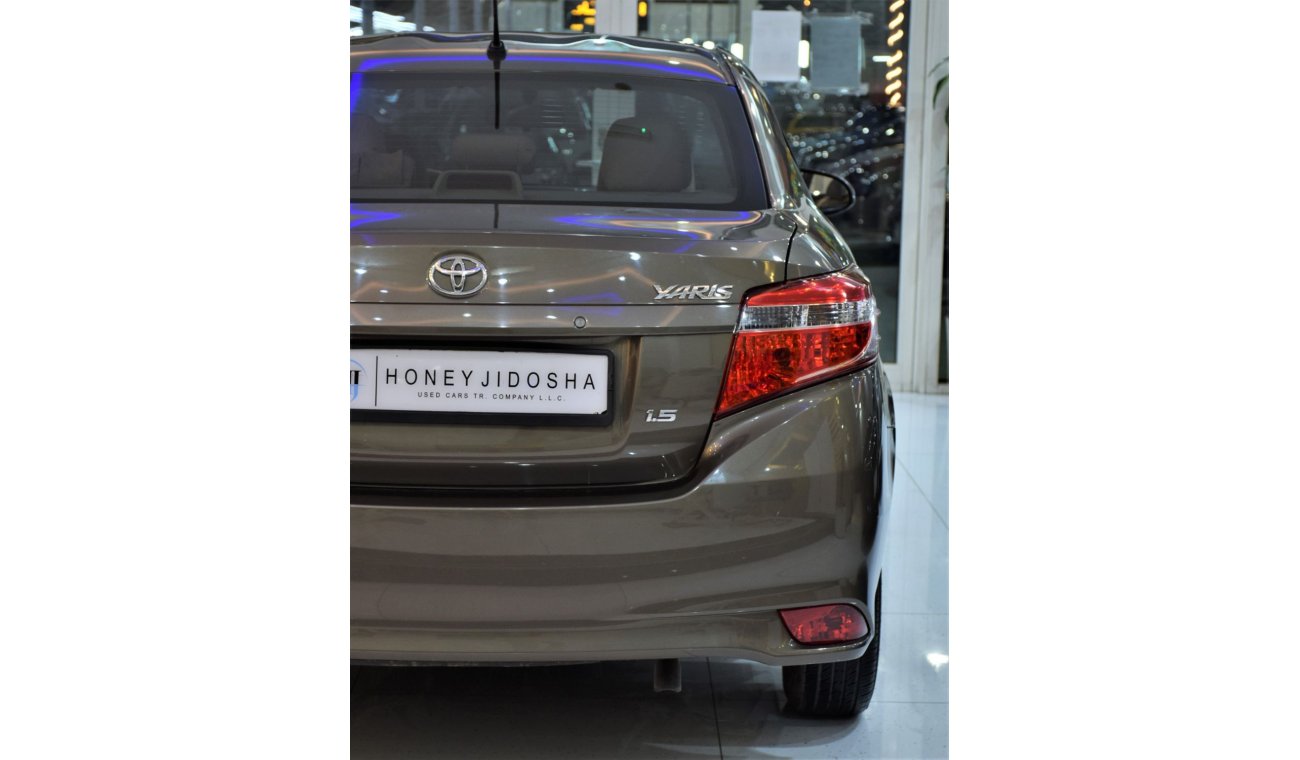 تويوتا يارس EXCELLENT DEAL for our Toyota Yaris 1.5 SE 2015 Model!! in Brown Color! GCC Specs