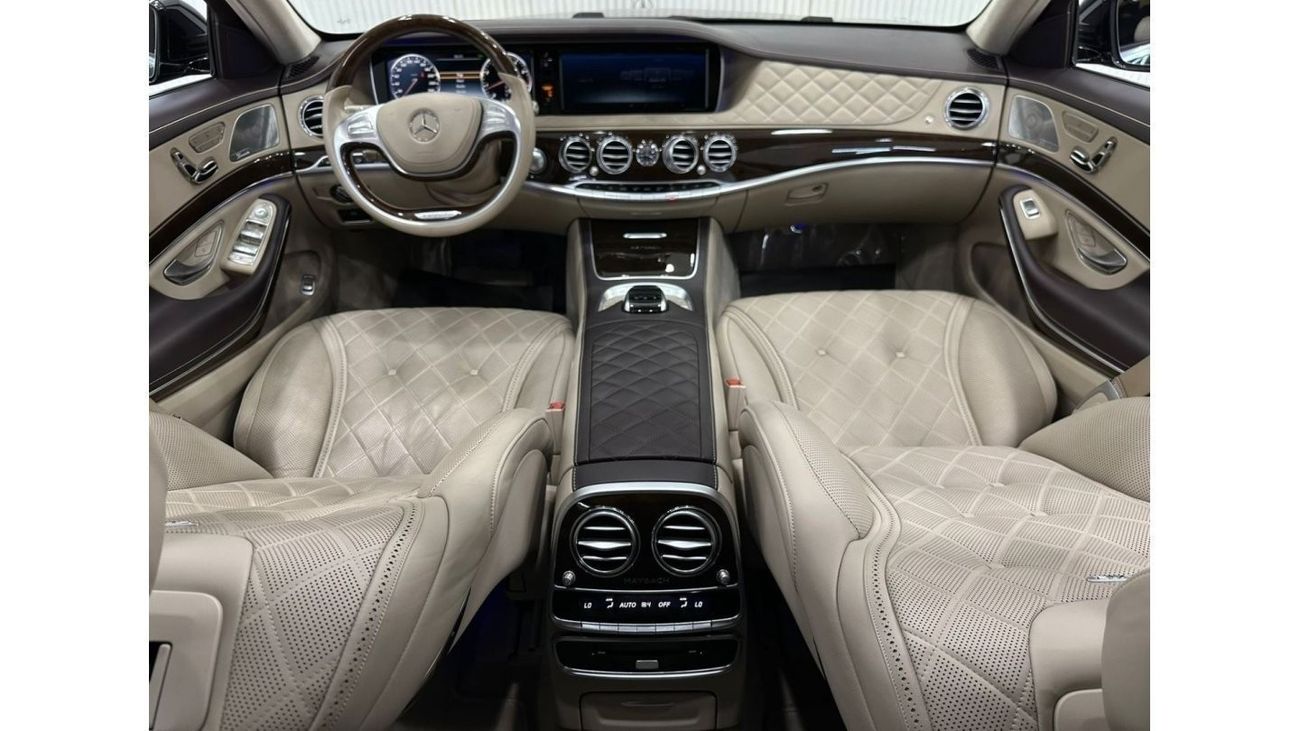 مرسيدس بنز S 600 2016 Mercedes Maybach S600, Dec 2026 GTA Service Pack, Fully Loaded, Low Kms, GCC