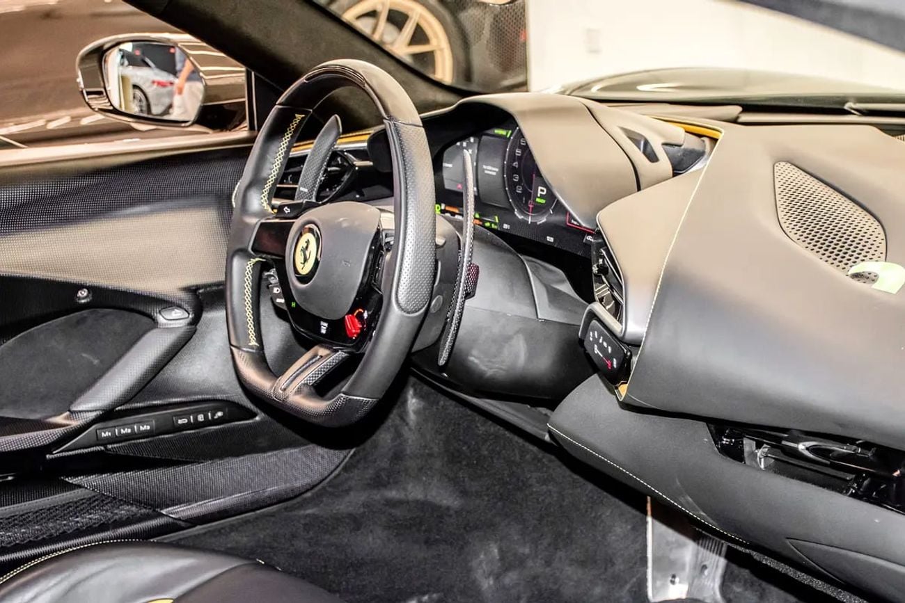 فيراري 296 GTB Assetto Fiorano | GCC Specs | Low Mileage | SERVICE Contract AL TAYER