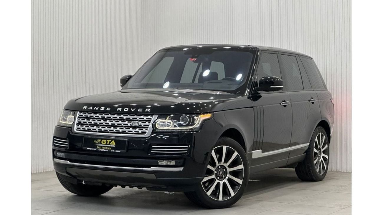لاند روفر رينج روفر 2016 Range Rover Vogue SE Supercharged V8, Full Service History, Full Options, Low Kms, GCC