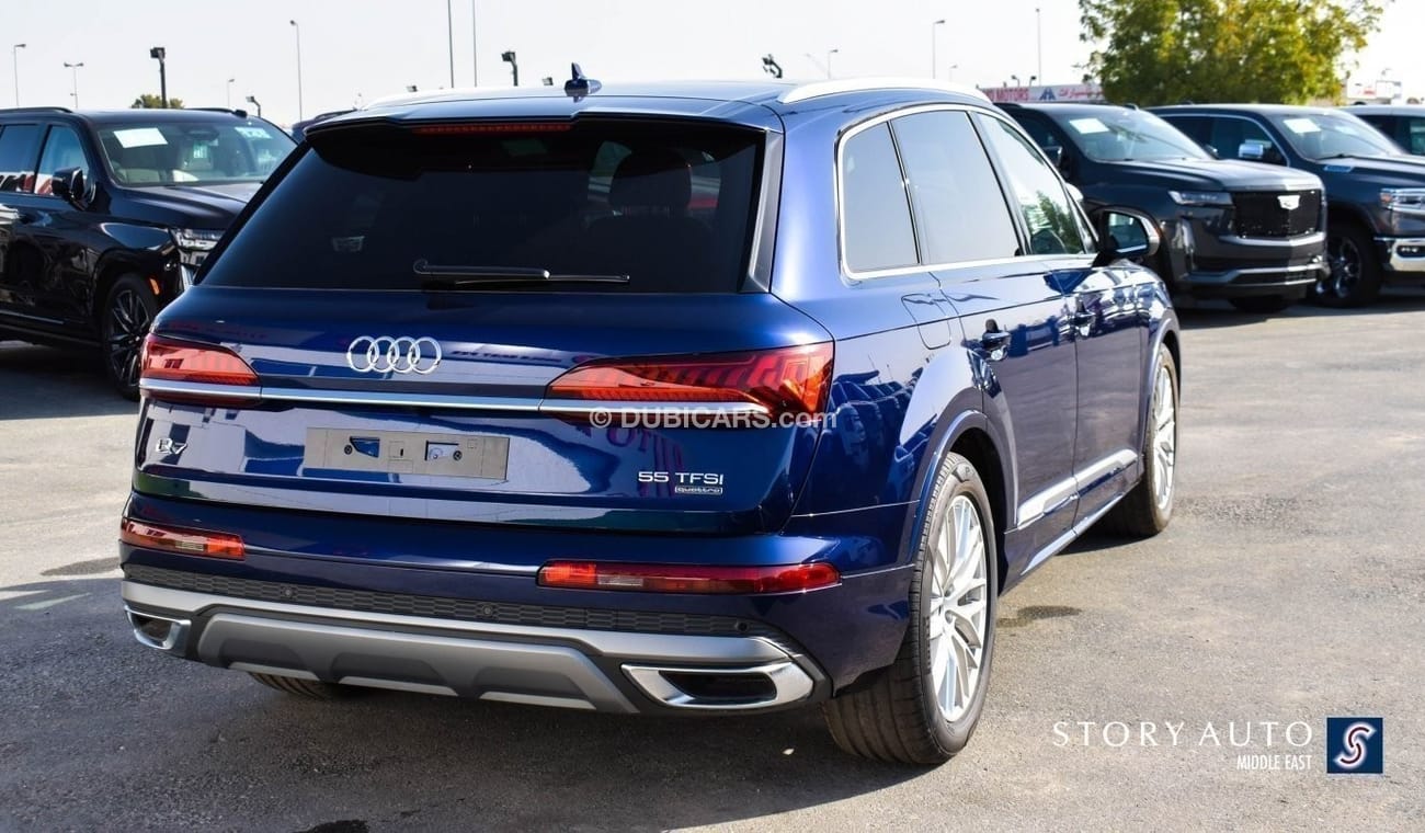 أودي Q7 55 TFSI MHEV Quattro S line V6 3.0L Aut. (For Local Sales plus 10% for Customs & VAT)