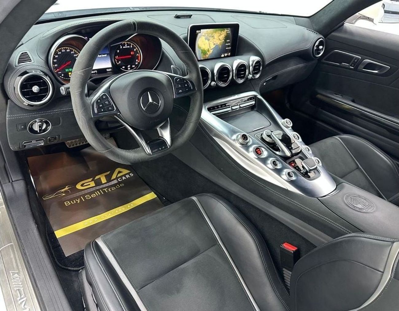 مرسيدس بنز AMG GT S 2017 Mercedes AMG GTS, Service History, Excellent Condition, Full Original Paint